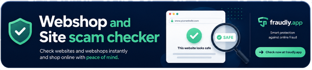 Fraudly — webshop and site scam checker